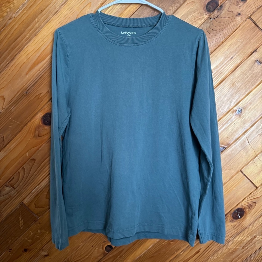 Lafaurie 1991 Men's Green Long Sleeve Shirt Size XS